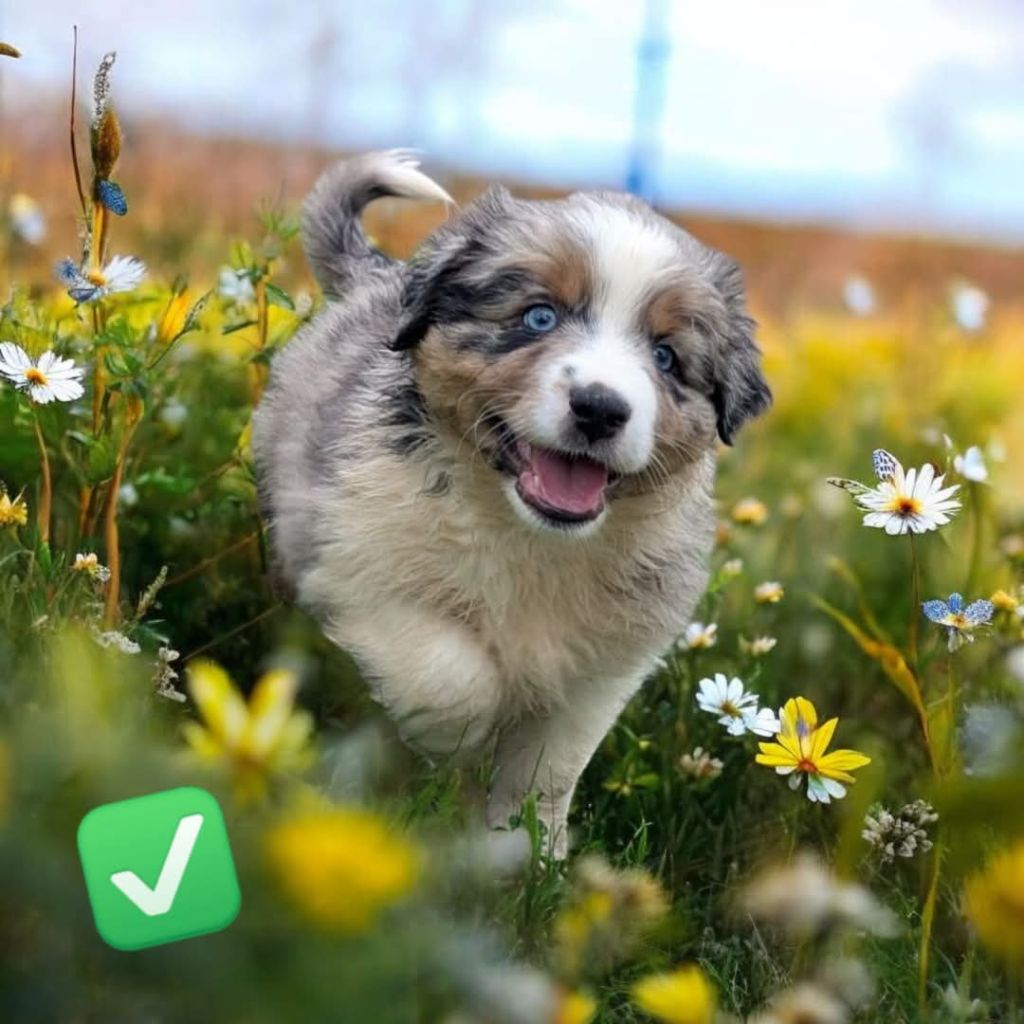 de l'esprit Blanc des Montagnes - Chiots disponibles - Berger Australien